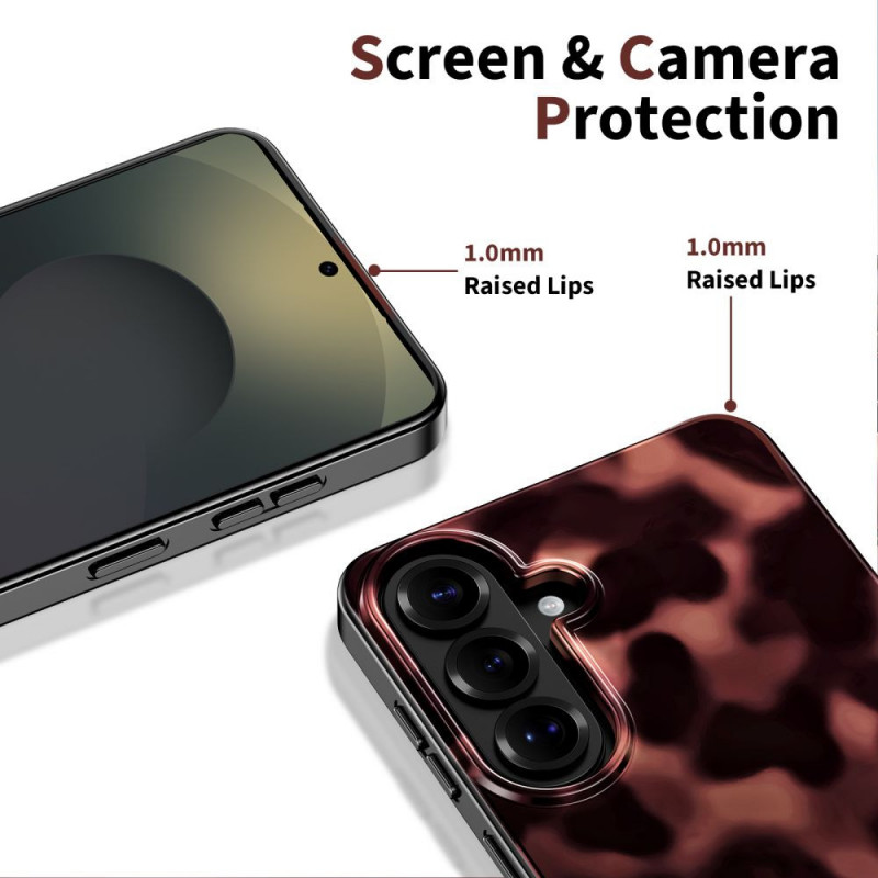 Tech-Protect Lamano MagSafe dėklas skirtas Samsung Galaxy A36 / A37 5G, juodas ir rudas