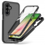 Tech-Protect Defense dėklas, skirtas Samsung Galaxy A36 / A56 / A27 / A37 5G, matinis juodas