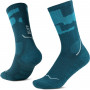 Buff Merino MW Crew kojinės MWC2, Teal, L