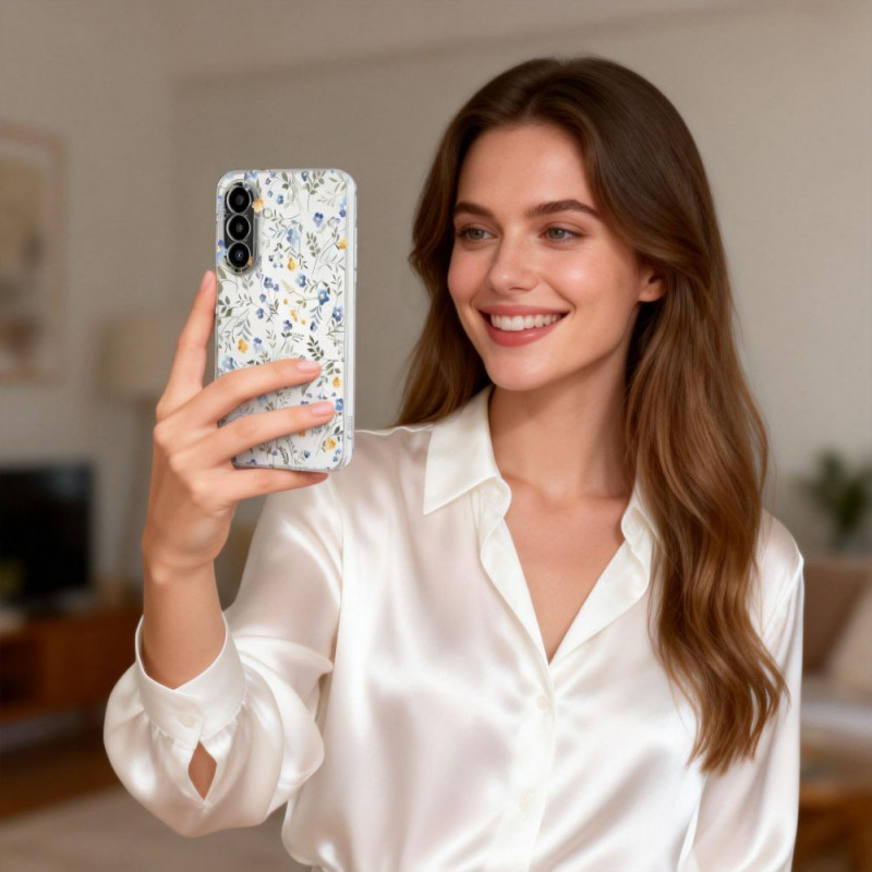 Tech-Protect FlexAir dėklas Samsung Galaxy A27 5G, Spring Flowers
