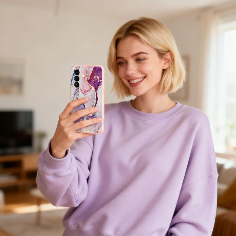 Tech-Protect Icon dėklas skirtas Samsung Galaxy A27 5G, Marble