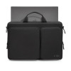 Tech-Protect Defender Bag nešiojamojo kompiuterio krepšys 17", juodas