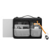 Tech-Protect Defender Bag nešiojamojo kompiuterio krepšys 17", juodas