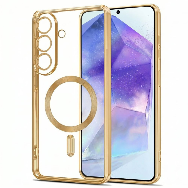 Tech-Protect MagFlex MagSafe dėklas, skirtas Samsung Galaxy A27 5G, Shiny Gold