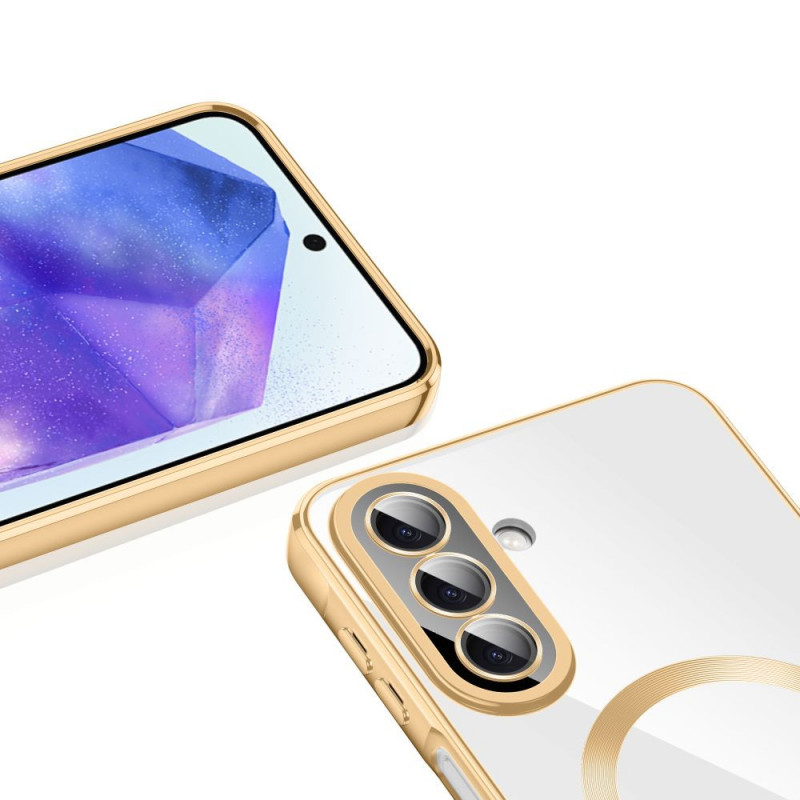 Tech-Protect MagFlex MagSafe dėklas, skirtas Samsung Galaxy A27 5G, Shiny Gold