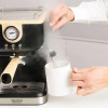 Taurus Onyx Moka 1050 W 20 bar medinė stūmoklinė espreso kavos aparatas, medžio/juodas/sidabrinis