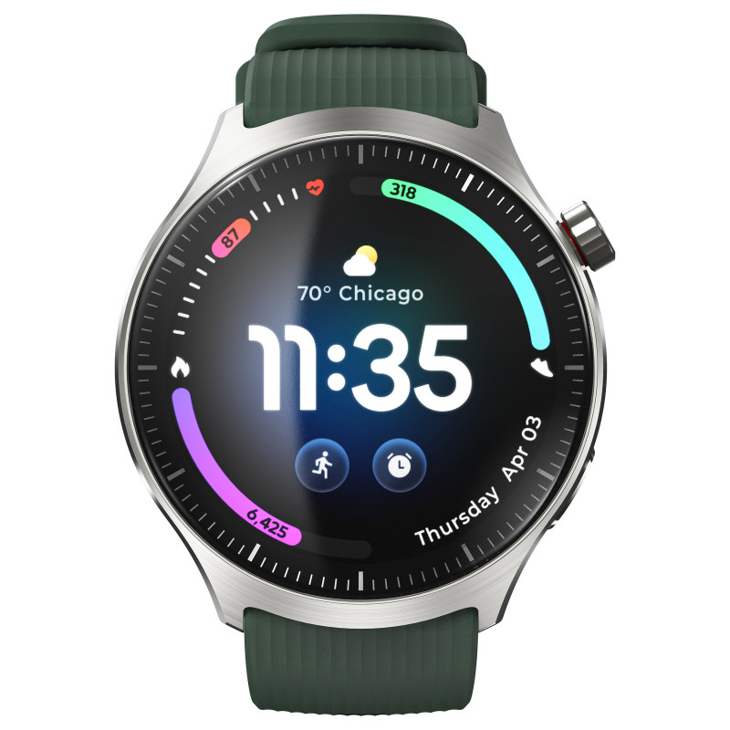 Motorola Moto Watch Ultra PBCX0007SE, sidabrinis