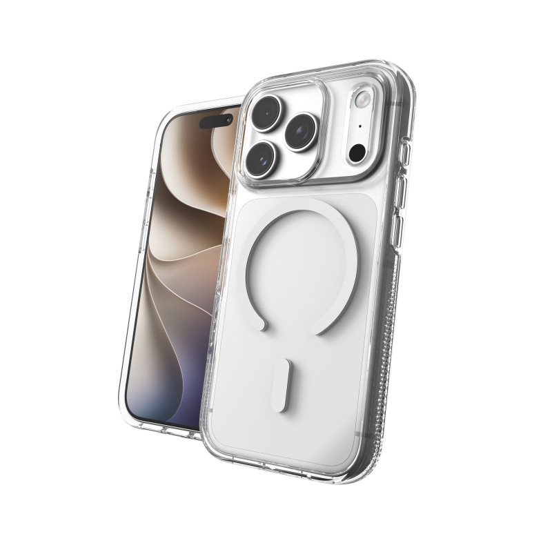 ZAGG Crystal Palace Snap užpakalinis korpusas, skirtas Apple iPhone 18 Pro / 17 Pro 702322291, MagSafe, permatomas