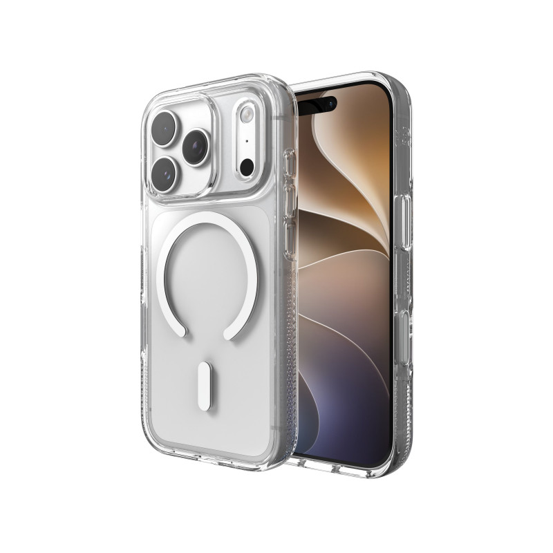 ZAGG Crystal Palace Snap užpakalinis korpusas, skirtas Apple iPhone 18 Pro / 17 Pro 702322291, MagSafe, permatomas
