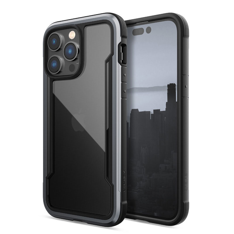 X-Doria Raptic Shield dėklas, skirtas Apple iPhone 14 Pro Max, juodas