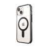 Speck Presidio Perfect-Clear ClickLock & MagSafe SPK526 dėklas, skirtas Apple iPhone 15 / 14 / 13, Clear / Frosted Black / Slate Grey