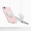 Tech-Protect silikoninis MagSafe dėklas, skirtas Apple iPhone 16e / 17e, Pink Pearl