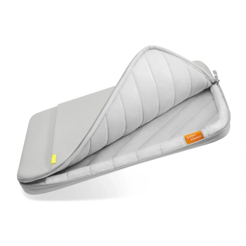 Tech-Protect Defender nešiojamojo kompiuterio krepšys 15-16", Crayon Grey