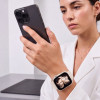 Tech-Protect silikoninė apyrankė, skirta Apple Watch 8 / 9 / 10 / 11 / 12 / SE / Ultra 44/45/46/49 mm, Starlight
