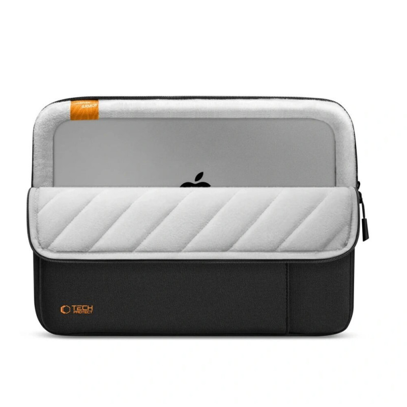 Tech-Protect Defender nešiojamojo kompiuterio dėklas 15-16", juodas