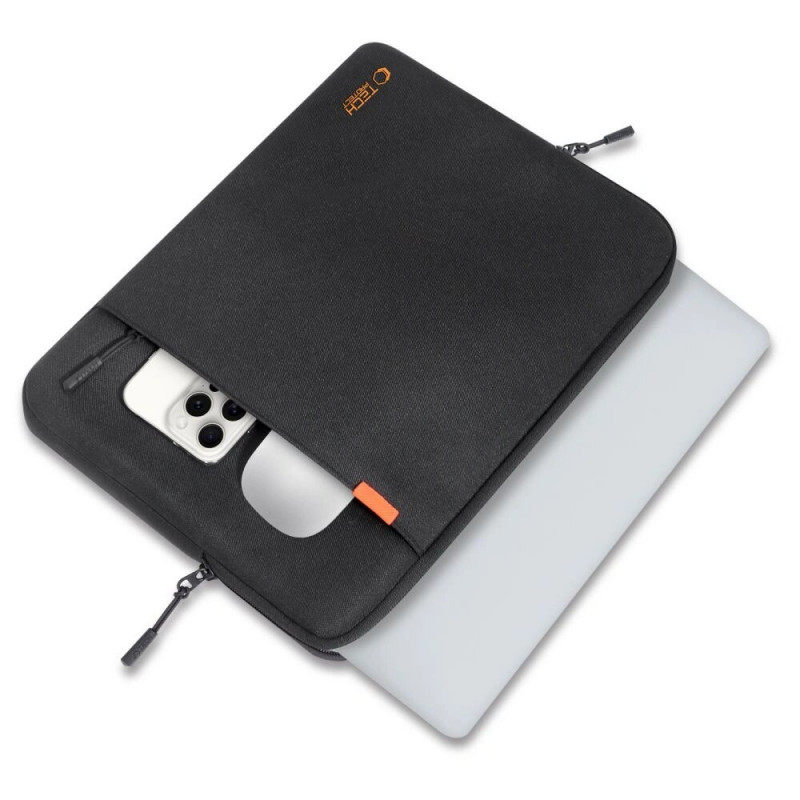 Tech-Protect Defender nešiojamojo kompiuterio dėklas 15-16", juodas