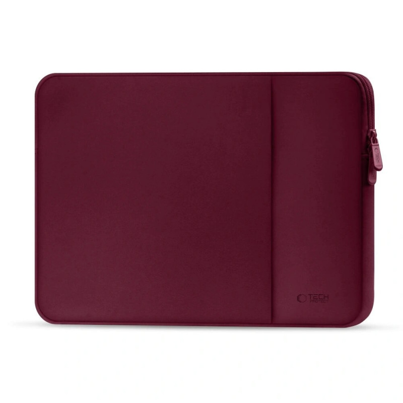Tech-Protect neopreno nešiojamojo kompiuterio dėklas 15-16", bordinė spalva