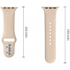 Tech-Protect silikoninė apyrankė, skirta Apple Watch 8 / 9 / 10 / 11 / 12 / SE / Ultra 44/45/46/49 mm, Walnut