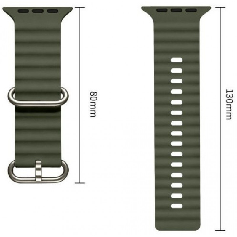Tech-Protect Iconband Pro Apple Watch 8 / 9 / 10 / 11 / 12 / SE / Ultra 44/45/46/49 mm apyrankė, Military Green