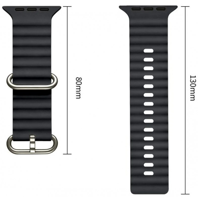 Tech-Protect Iconband Pro Apple Watch 8 / 9 / 10 / 11 / 12 / SE / Ultra 44/45/46/49 mm apyrankė, Charcoal Grey