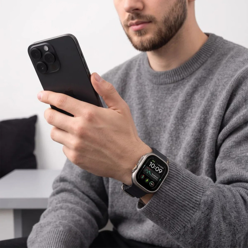 Tech-Protect Iconband Pro Apple Watch 8 / 9 / 10 / 11 / 12 / SE / Ultra 44/45/46/49 mm apyrankė, Charcoal Grey