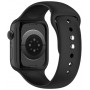 Tech-Protect silikoninė apyrankė, skirta Apple Watch 8 / 9 / 10 / 11 / 12 / SE / Ultra 44/45/46/49 mm, juoda