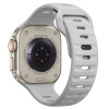 Tech-Protect Silicone Line Apple Watch 8 / 9 / 10 / 11 / 12 / SE / Ultra 44/45/46/49 mm apyrankė, Lunar Grey