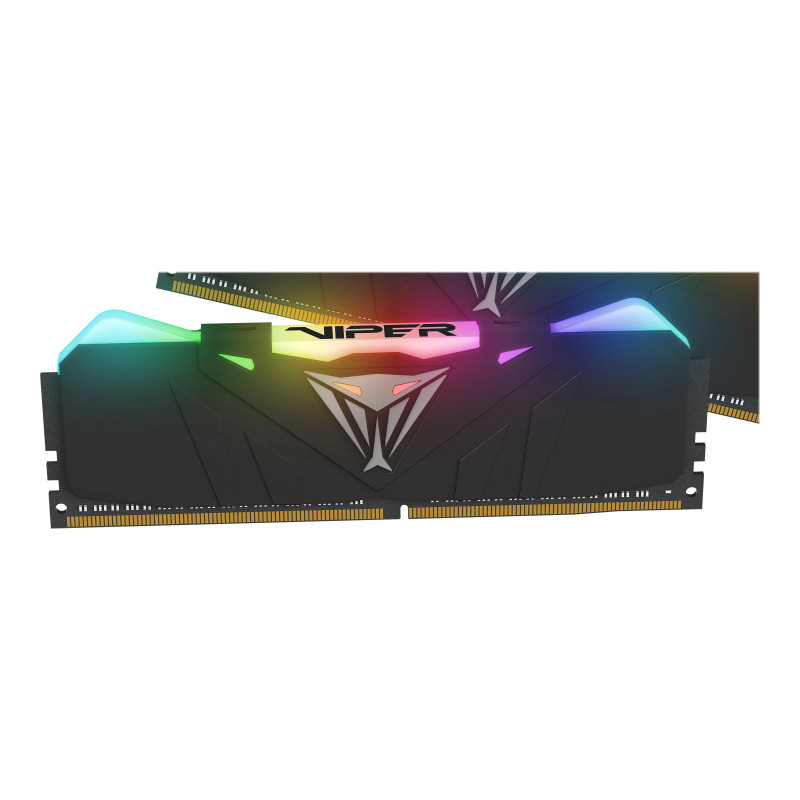 Patriot Extreme Performance Viper Steel RGB DDR4 DIMM 8 GB, DDR4-3200, juodas