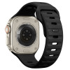 Tech-Protect Silicone Line Apple Watch 8 / 9 / 10 / 11 / 12 / SE / Ultra 44/45/46/49 mm apyrankė, juoda