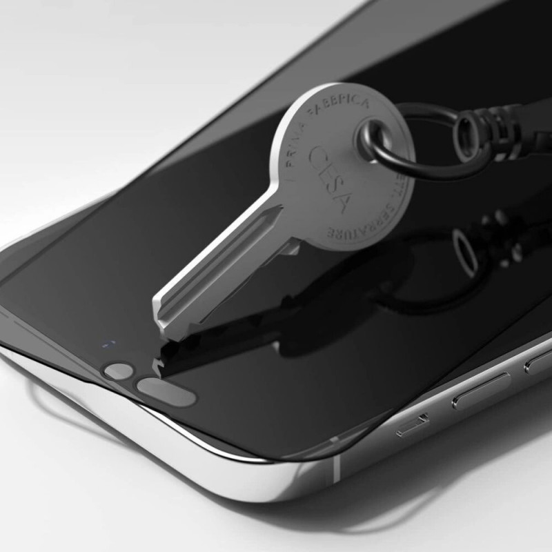 Tech-Protect Anti Spy Glass Pro+ privatumo grūdintas stiklas, skirtas Apple iPhone 17e / 16e / 14 / 13 Pro / 13 (2 vnt.), juodas