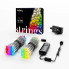 Twinkly Strings 250 LED šviesos girlianda TWS250SPP-TEU, 5 mm RGBW, permatoma