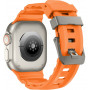 Tech-Protect Motion Apple Watch 8 / 9 / 10 / 11 / 12 / SE / Ultra 44/45/46/49 mm apyrankė, Signal Orange