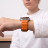 Tech-Protect Motion Apple Watch 8 / 9 / 10 / 11 / 12 / SE / Ultra 44/45/46/49 mm apyrankė, Signal Orange
