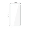 Tech-Protect Glass Fit+ grūdintas stiklas, skirtas Samsung Galaxy S26+ Plus (2 vnt.), permatomas