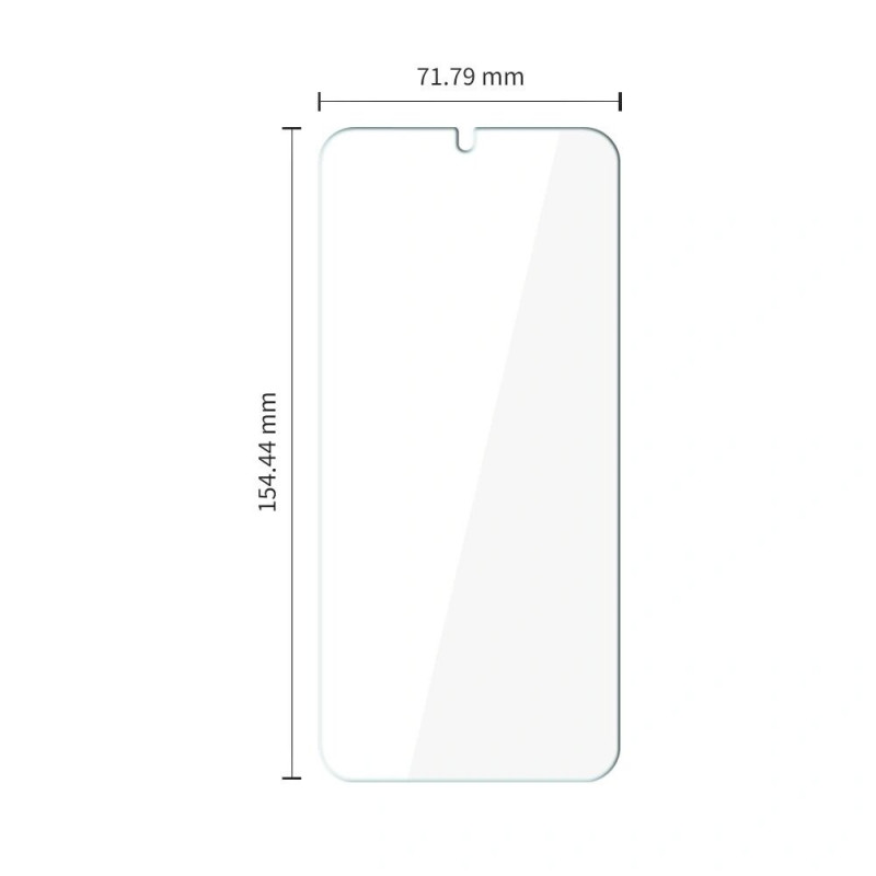 Tech-Protect Glass Fit+ grūdintas stiklas, skirtas Samsung Galaxy S26+ Plus (2 vnt.), permatomas