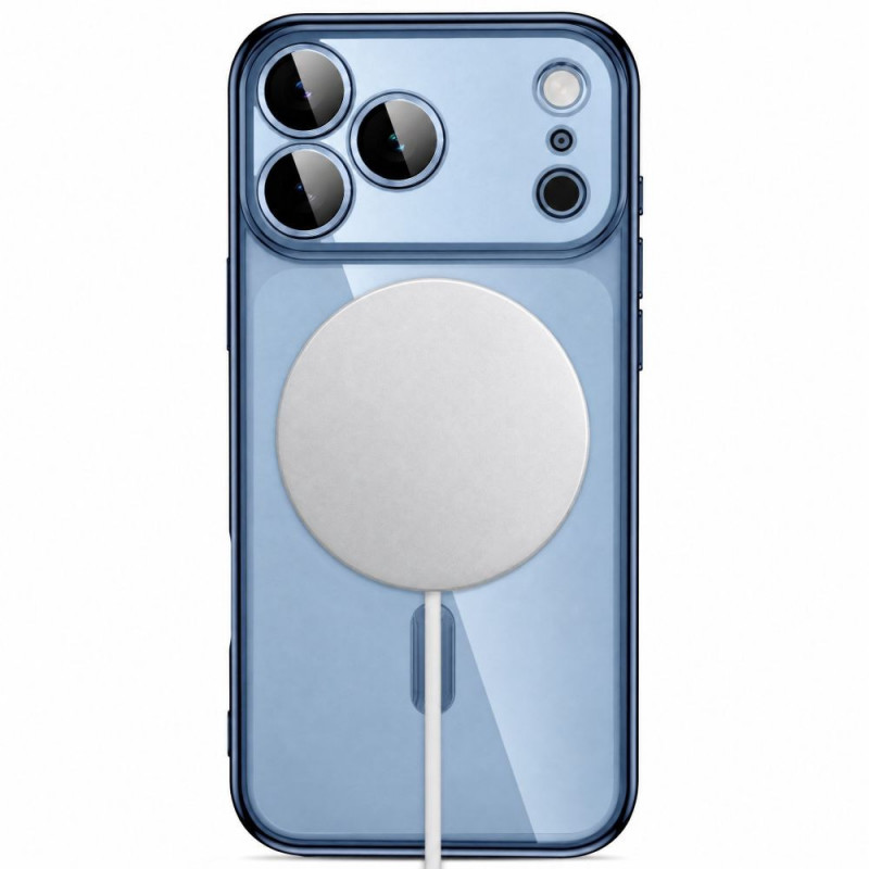 Tech-Protect Magflex MagSafe dėklas Apple iPhone 17 Pro / 18 Pro, Shiny Light Blue