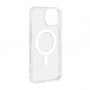 Puro Litemag MagSafe dėklas, skirtas Apple iPhone 14 Plus / 15 Plus, permatomas