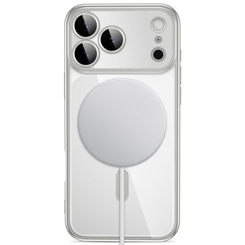 Tech-Protect Magflex MagSafe dėklas Apple iPhone 17 Pro / 18 Pro, Shiny Silver