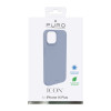 Puro ICON Antimicrobial Cover, skirta Apple iPhone 14 Plus / 15 Plus, Sierra Blue