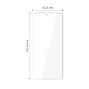 Tech-Protect Glass Fit+ grūdintas stiklas skirtas Samsung Galaxy S26 (2 vnt.), permatomas