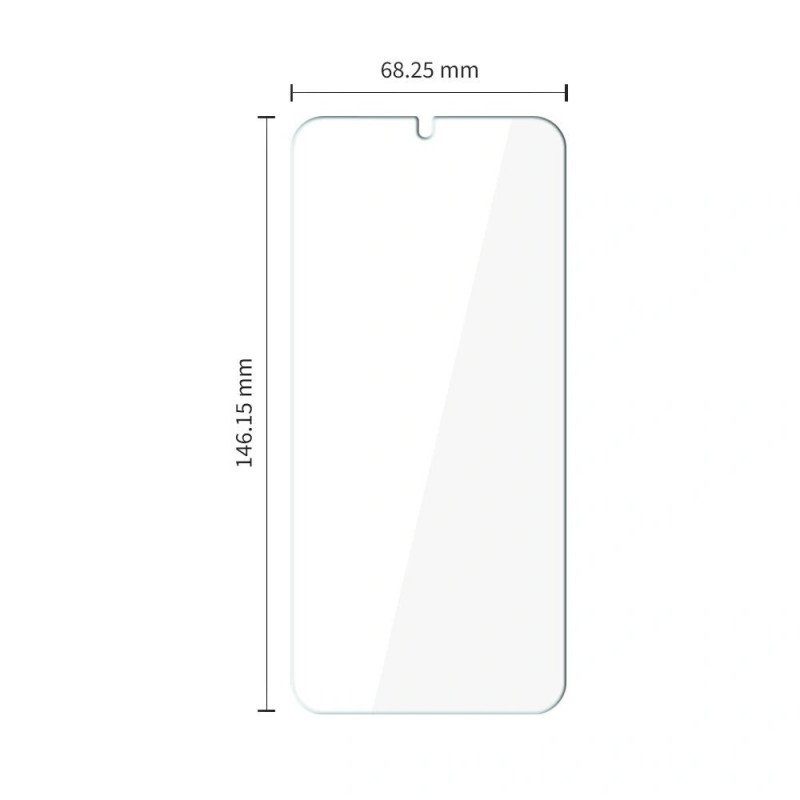 Tech-Protect Glass Fit+ grūdintas stiklas skirtas Samsung Galaxy S26 (2 vnt.), permatomas