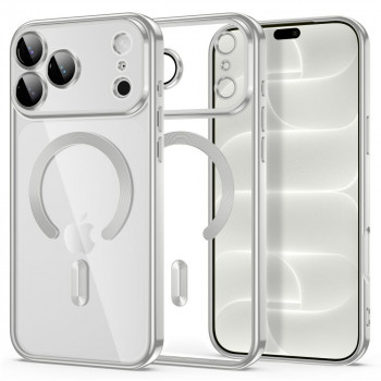 Tech-Protect Magflex MagSafe dėklas Apple iPhone 17 Pro Max / 18 Pro Max, Shiny Silver