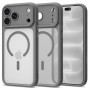 Tech-Protect MagPeak MagSafe CC Apple iPhone 17 Pro Max / 18 Pro Max dėklas THP6113, Matte Titanium