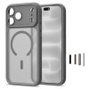 Tech-Protect MagPeak MagSafe CC Apple iPhone 17 Pro Max / 18 Pro Max dėklas THP6113, Matte Titanium