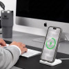 Tech-Protect MagPeak MagSafe CC Apple iPhone 17 Pro Max / 18 Pro Max dėklas THP6113, Matte Titanium