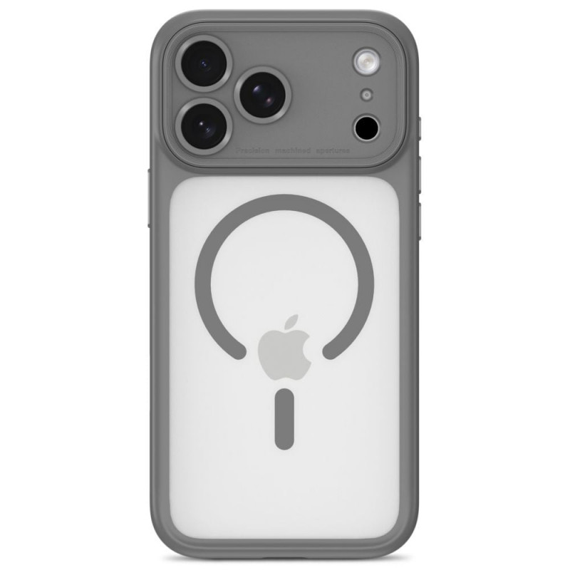 Tech-Protect MagPeak MagSafe CC Apple iPhone 17 Pro / 18 Pro dėklas THP6116, Matte Titanium