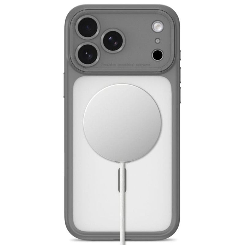Tech-Protect MagPeak MagSafe CC Apple iPhone 17 Pro / 18 Pro dėklas THP6116, Matte Titanium
