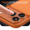 Tech-Protect Camfull Fit+ fotoaparato dangtelis, skirtas Apple iPhone 17 Pro, matte clear