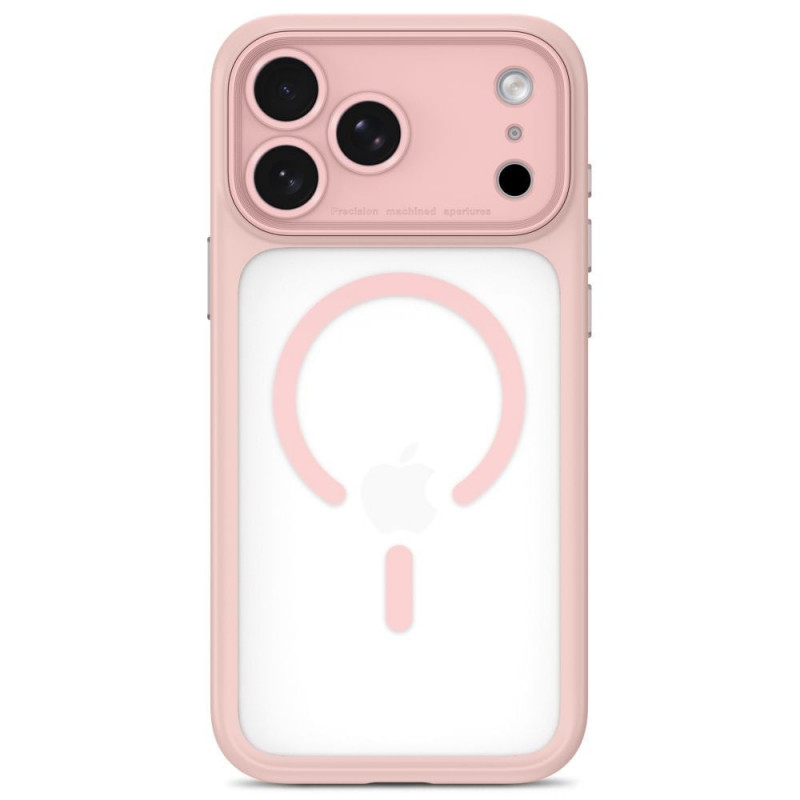 Tech-Protect MagPeak MagSafe CC Apple iPhone 17 Pro Max / 18 Pro Max dėklas THP6115, matinė rožinė