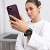 Tech-Protect silikoninis laikrodžio dirželis, skirtas Garmin Fenix 5s / 5s Plus / 6s / 6s Pro / 7s / 8 / 9 / 9 Pro 43 mm, juodas